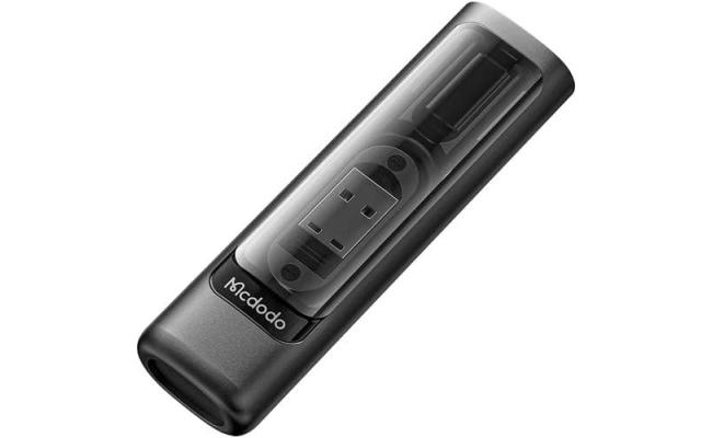 Mcdodo WF-1720 Multifunctional Storage Box for Cable Connector SIM Ejector Card Slot - Black